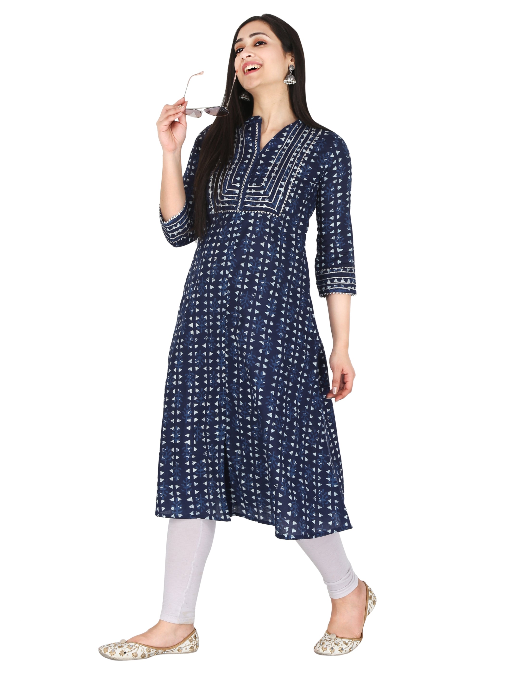 pure cotton fabric texture with handcrafted block printing