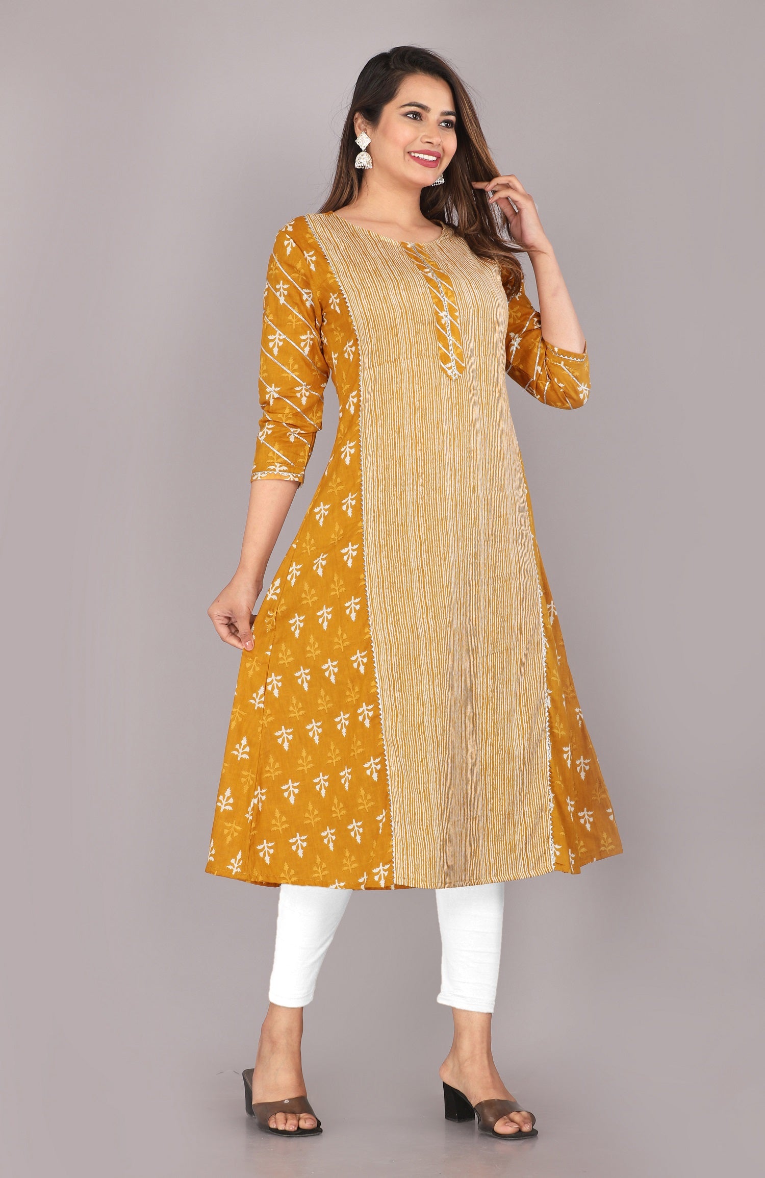 pure cotton fabric texture with handcrafted block printing